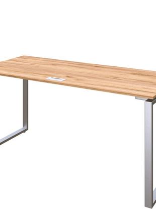 Офисный письменный стол loft details к160 дуб крафт золотой