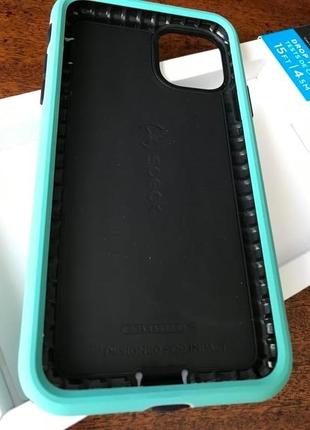 Чохол протиударний з антимікробним покриттям speck presidio sport для iphone 11 pro (5.8") jet ski teal7 фото