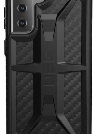 Чехол оригинальныйпротивоударный uag monarch original (212821114242) для samsung galaxy s21 plus (6.7") carbon