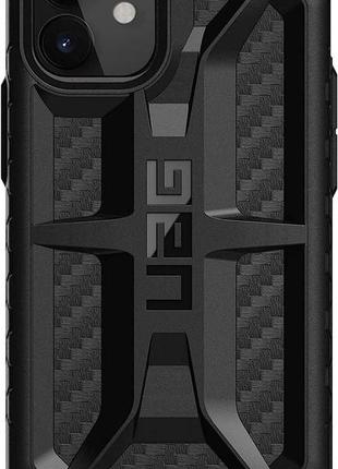 Чехол оригинальный противоударный uag monarch (original) 112341114242 для iphone 12 mini (5.4") black carbon