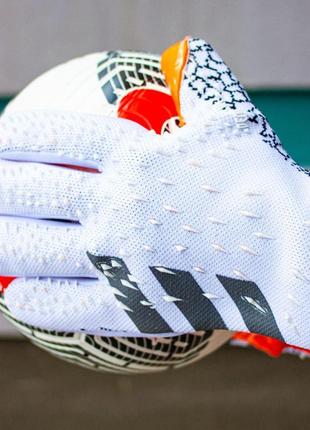 Воротарські рукавиці adidas goalkeeper gloves predator (8-10 розміри)4 фото