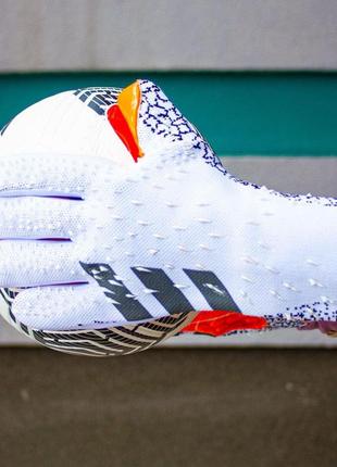 Воротарські рукавиці adidas goalkeeper gloves predator (8-10 розміри)