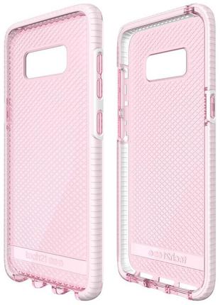 Чохол протиударний tech21 evo check для samsung galaxy s8 plus pink7 фото