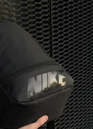 Мужской рюкзак nike just спортивный городской черный мужской женский портфель найк  (bon)7 фото