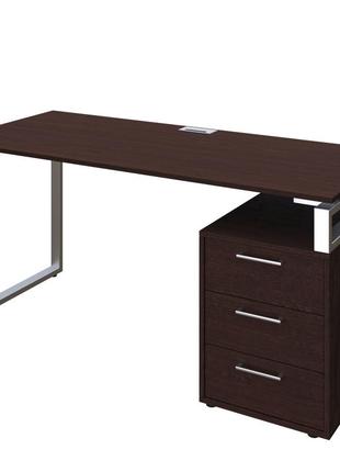 Офисный письменный стол loft details l160 венге магия