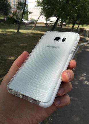 Противоударный чехол tech21 evo check для samsung galaxy note 5 белый4 фото