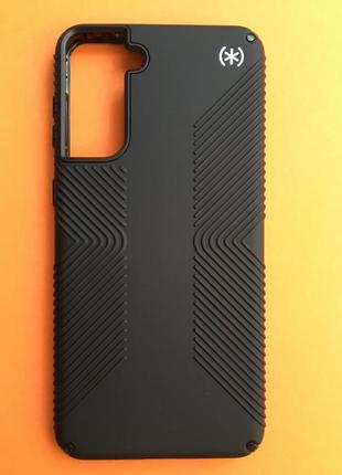 Чохол протиударний із антимікробним покриттям speck presidio2 grip для samsung galaxy s21 plus (6.7") black8 фото