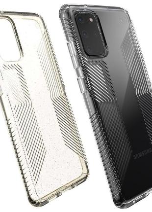 Чехол прозрачный противоударный speck presidio perfect clear grip для samsung galaxy s20 plus (6.7") crystal