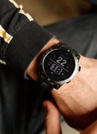 Смарт годинник чоловічій north edge crossfit gps black з компасом