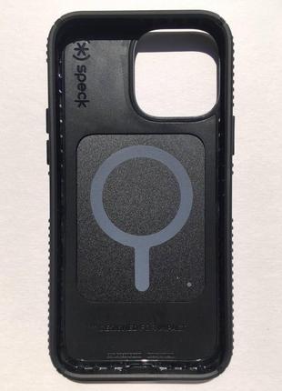 Чохол протиударний з антимікробним покриттям speck presidio grip для apple iphone 12 pro max (6.7") black4 фото