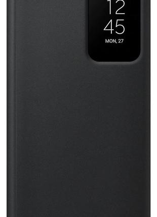 Чехол-книжка оригинальный clear view cover smart ef-zs906cbegru для samsung galaxy s22 plus (6.6") черный