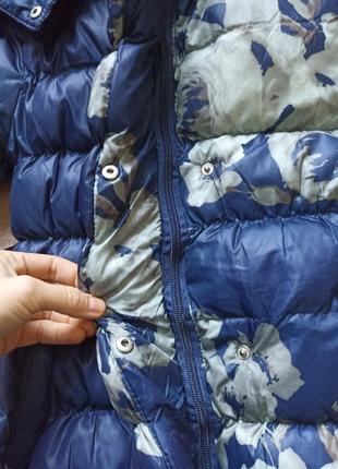 Пуховик, куртка подовжена зимова, тепле пальто зимове pelin kids