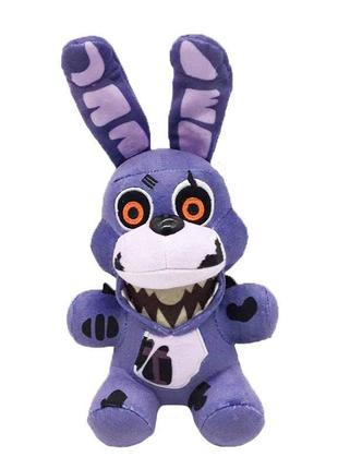 Мягкая игрушка брелок кошмарный бони twisted bonnie 5 ночей с фредди 18см