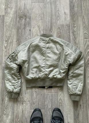 Женский бомбер ма1 top bomber nylon pilot air force style y2k japanese scott wa2 фото