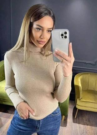 Гольф в мелкий рубчик