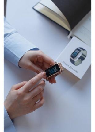 Смарт часы женской smart mioband pro gold7 фото