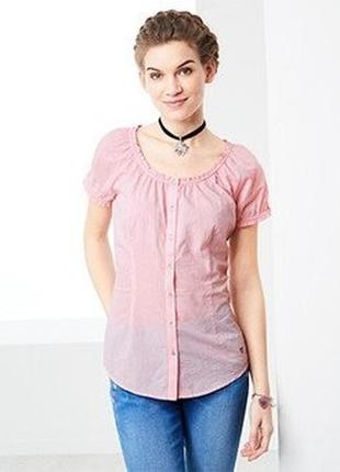 Нежная, женственная блуза, блузка от тсм tchibo (чибо), германия, размер от 44 до 481 фото