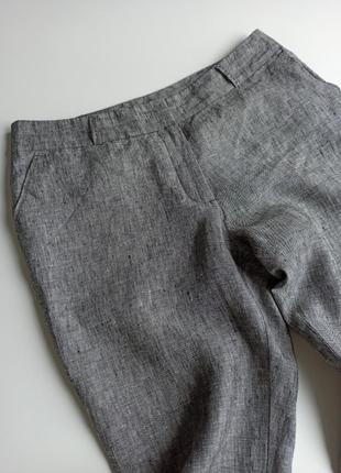 Гарні якісні лляні штани 100% льон