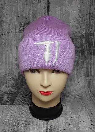 Шапка лопата зима осінь trussardi.