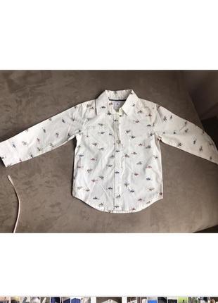 Carters сорочка на 3т zara