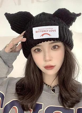 Шапка wayv hendery ушки на уши аниме k pop stray kids hyun jin кошки loverboy в стиле...