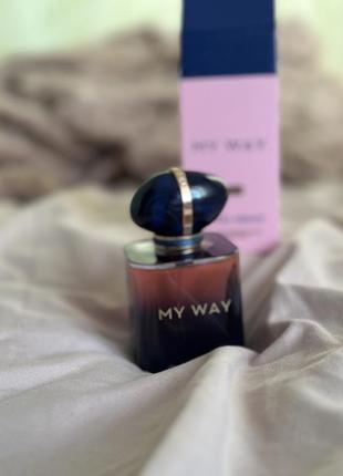 My way armani 50 мл парфюм (флакон подходет для переменного блока)6 фото