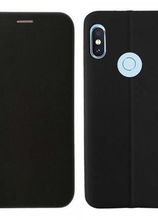 Чехол книжка для xiaomi redmi note 5 / note 5 pro чёрный1 фото