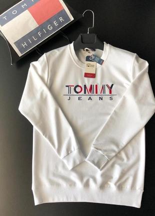 Світшот чоловічий tommy hilfiger white