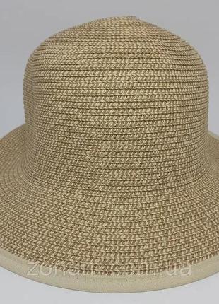 Шляпа женская летняя charm капор с бантом 55-57.2 фото