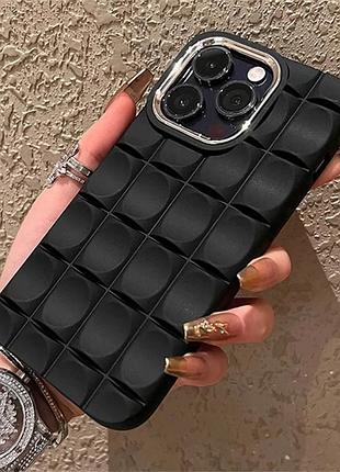 Чохол для телефона з квадратним 3d-тисненим овальним малюнком для iphone 11 xr