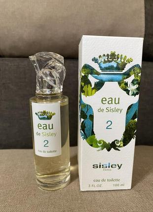 Sisley eau de sisley 2 туалетна вода 100 мл, оригінал