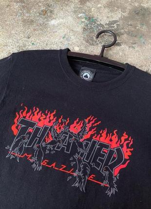 Футболка thrasher. футболка трешер. s-4xl