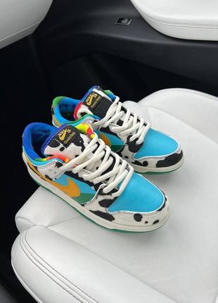 Кросівки різнобарвні nike sb dunk ben jerry’s
