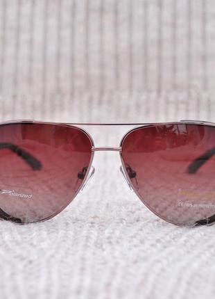 Фирменные солнцезащитные очки капля с боковой шорой marc john polarized mj07823 фото