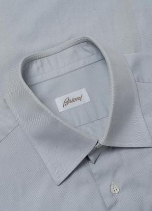 Brioni&nbsp; blue shirt&nbsp;&nbsp;мужская рубашка1 фото