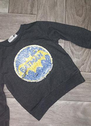 Світшот паєтки перевертні, batman