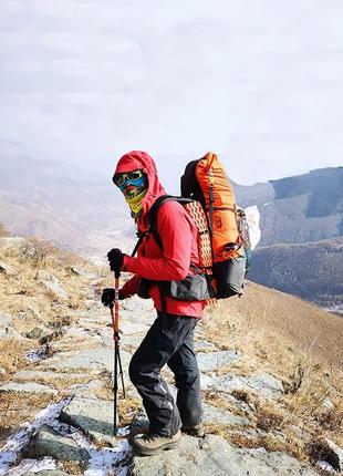 Рюкзак туристичний 3f ul gear 40 + 16л ультралегкий для трекінгу. сірий. вага: 850г