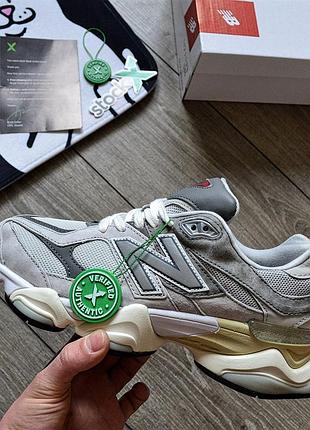Топ 🔥 кроссовки new balance 9060 rain cloud castlerock white