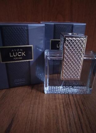 Мужская туалетная водаavon luck, 75 мл