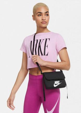 Сумка nike w nsw futura 365 crossbody black cw9300-010 misc2 фото