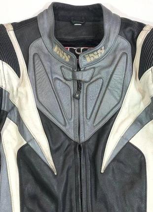 Ixs moto leather jacket racing  мотокуртка5 фото