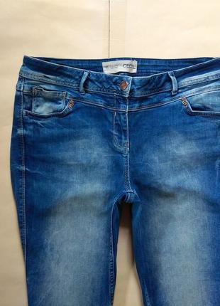Cтильные джинсы капри бриджи cecil, 16 размер.2 фото