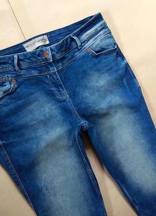 Cтильные джинсы капри бриджи cecil, 16 размер.3 фото