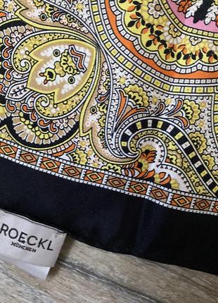 Шелковый платок средних размеров roeckl 🧡2 фото
