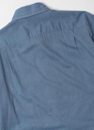 Brioni&nbsp; blue shirt&nbsp;&nbsp;мужская рубашка7 фото