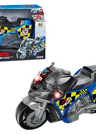 Іграшка мотоцикл інерційний, озвучений, зі світлом, у коробці js127c р.29,5*13*19,5см