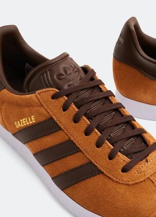 Замшевые мужские кеды adidas gazelle 45-46 размер5 фото