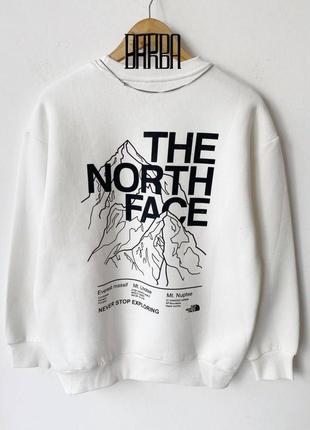 Топовиц світшот від бренду the north face| світшот тнф