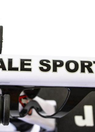 Самокат scale sports ss-05 двоколісний білого кольору9 фото