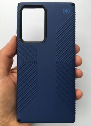 Чохол протиударний оригінальний speck presidio2 grip для samsung galaxy note 20 ultra (6.9") blue9 фото